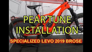 Pear Tune MSO Installation on 2019 Specialized Levo Brose [upl. by Antonietta491]