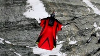 British Stuntman Killed in Swiss Alps During Wingsuit Flight [upl. by Darce]