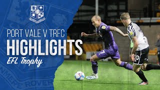 Match Highlights  Port Vale v Tranmere Rovers [upl. by Deehsar]