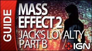 Mass Effect 2  Jacks Loyalty Part B  Walkthrough [upl. by Serica]