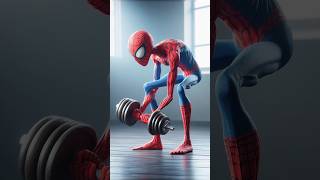 Skinny SpiderMan Goes from Laughing Stock to Gym Beast spiderman shorts brawlstars mcu marvel [upl. by Artie137]