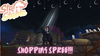 Star Stable Haunted Shopping Spree [upl. by Krik]