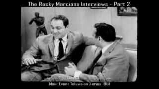 The Rocky Marciano Interviews  Part Two 16mm Transfer Rose Lee Bennett Mostel [upl. by Siddon]