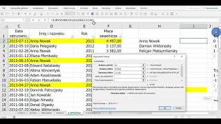 Excel 365  funkcja XWYSZUKAJ alternatywa dla WYSZUKAJPIONOWO [upl. by Tallulah]