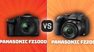 Panasonic FZ1000 vs Panasonic FZ200 Which Camera Is Better With Ratings amp Sample Footage [upl. by Enomyar]