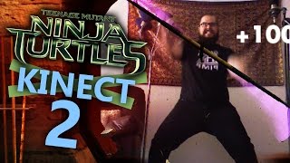 Teenage Mutant Ninja Turtles Kinect Game 2 of 2 [upl. by Ffej]