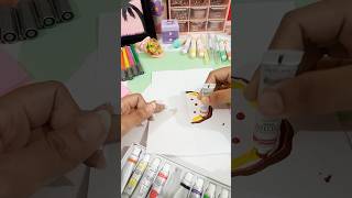 Symmetrical painting idea symmetrical painting ideas artwithnimramubashira diy pizza project [upl. by Nilrak]