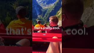 Trip on a the Gelmerbahn  Mountain RollerCoaster shorts [upl. by Itaws]