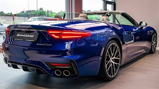 NEW 2025 Maserati GranCabrio Trofeo  Interior and Exterior Walkaround [upl. by Alliuqahs]