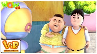 Vir The Robot Boy  Hindi Cartoon For Kids  Gintu meets Chintu  Animated Series Wow Kidz [upl. by Larcher588]