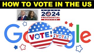 How to vote in the US  United States Elections 2024  How when and where to vote [upl. by Ostler]