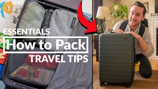 How To Pack Your Carry On Like a PRO Travel ESSENTIALS amp Packing Tips 2022 ✈️  Raymond Strazdas [upl. by Wiltz]