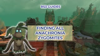 RS3 Finding All 60 Zygomites on Anachronia  Low Agility Guide [upl. by Lohrman]