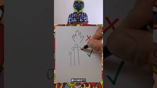 Drawing A Hand😍😍 shortsfeed shorts trending ytshorts [upl. by Llevra254]