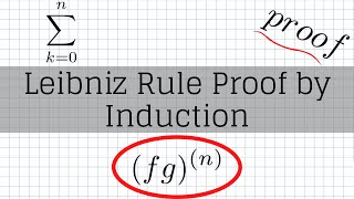 Leibniz Rule Proof by Induction  Lecture 3 Question 8  MathsForUni [upl. by Aliakim]