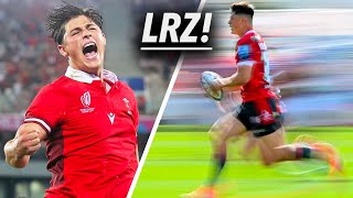 Every Try That Louis ReesZammit Has Scored in Pro Rugby [upl. by Ainud92]