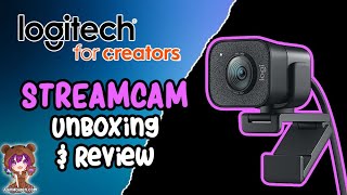 Logitech Streamcam Unboxing amp Review [upl. by Einaoj]