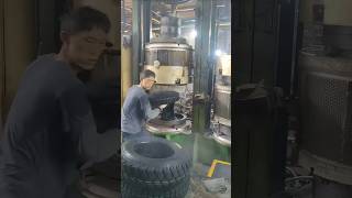 Industrial tire manufacturing factory record shocking moments from mold to finished product [upl. by Akkinahs628]