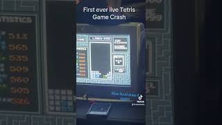 Blue Scuti does it again Gets the first ever Tetris game crash at a live event tetris ctwc [upl. by Bowen679]