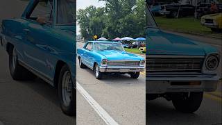 1966 Chevrolet Nova SS Classic Car Drive By Engine Sound Cruisin Hines 2024 [upl. by Inar]