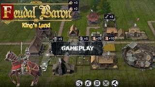 Feudal Baron Kings Land Strategy Game [upl. by Nilat330]