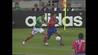 Великолепная игра Куаутемока Бланко VS ЮжКорея  Great game by Cuauhtémoc Blanco VS South Korea [upl. by Nugent]