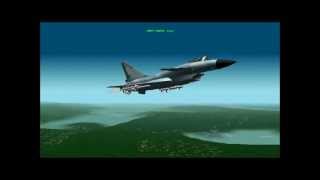 Free Falcon 6 J10A Maneuvers HD [upl. by Dambro]