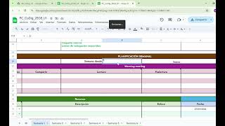 Tutorial Formato nuevo de Planificaciones [upl. by Sitruk354]