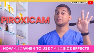 Piroxicam How to Use It amp 3 Common Side Effects [upl. by Rats]