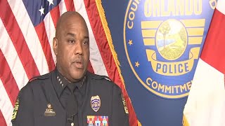 ‘Horrifying’ Orlando police chief reflects on 2 officers’ recovery following shooting [upl. by Nniw137]