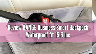 Review BANGE Business Smart Backpack Waterproof fit 156 Inch Laptop Backpack with USB Charging Port [upl. by Yerfdog]