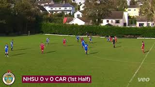 NHSU FC v Carew 1sts Home Snr Cup  Highlights 21102023 [upl. by Anitnelav99]