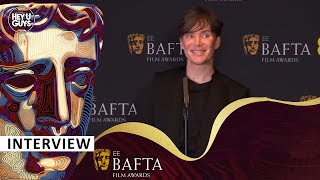 Cillian Murphy  Oppenheimer  Leading Actor  Winners Room Interview  BAFTA 2024 [upl. by Akimat]