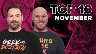 Top 10 Hottest Board Games November 2024  The Best of BGG [upl. by Firman56]