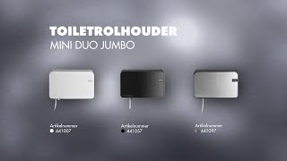 QUARTZLINE  TOILETROLHOUDER  MINI DUO JUMBO [upl. by Barthel534]