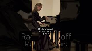 SRachmaninoff  Musical Moment no3 hmoll rachmaninovshortvideopianopianomusicshortfeed [upl. by Onirefes555]