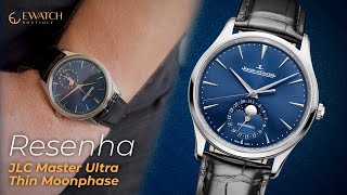 Resenha  JLC Master Ultra Thin Moonphase [upl. by Tirreg]