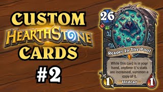 INSANE Handbuff DK Support Custom Hearthstone Cards 2 [upl. by Nnep]