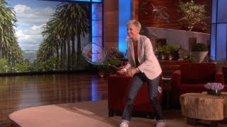 Web Exclusive Ellen amp Tony Play Tennis [upl. by Littman]