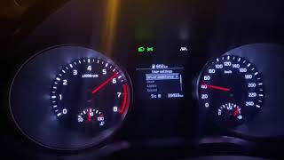 Kia Ceed 2018 14 100hp 0100 acceleration [upl. by Kaila933]