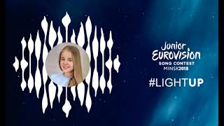 Tatyana MelnichenkoHappiness on the palms JESC 2018 Russian National Final [upl. by Lona]