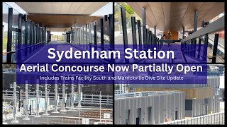 Sydney Metro  Sydenham Station Marrickville Dive Site amp Trains Facility South Update  JulyDec 22 [upl. by Quince]