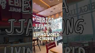 📍 EBIGA JJAMPONG  LIVING WORLD KOTA WISATA CIBUBUR 💰 50k80k  orang 📈 9 10 [upl. by Lamont425]