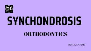 SYNCHONDROSIS BASIC CONCEPT  ORTHODONTICS [upl. by Demahum]