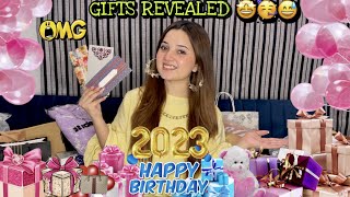 GIFT UNBOXING 2023 🥳❤️🔥😍  VLOG BY RABEECA KHAN [upl. by Erbas71]