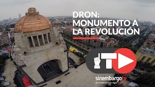 Dron Monumento a la Revolución [upl. by Lawlor]