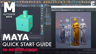 Introduction to Maya  1 Hour Quick Start Guide [upl. by Paloma]