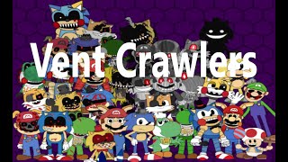 Vent Crawlers  Five Nights at Sonics Maniac Mania CUSTOM CHALLENGE 33 [upl. by Nerland376]