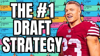 The BEST Draft Strategy in 2024 Fantasy Football Drafts  3 Mock Drafts [upl. by Euqinomod]