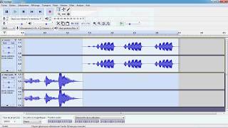 4 Audacity  Créer un montage sonore simple [upl. by Annauqaj]